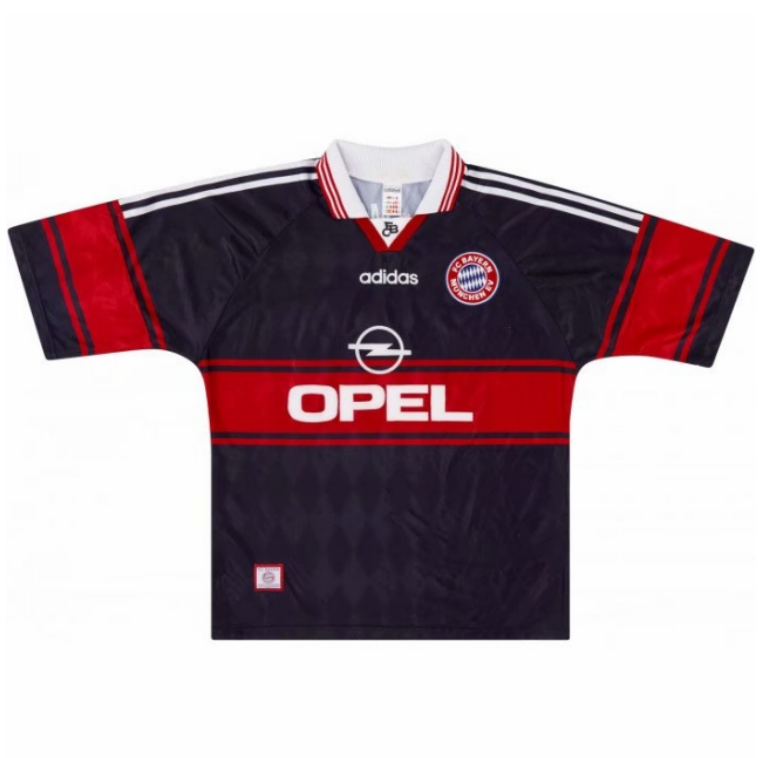 1997-99 Bayern Munich Retro Home Kit Soccer Jersey